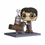 FUNKO POP! Deluxe Vinilinė figūrėlė: Harry Potter - Harry w/ trolley