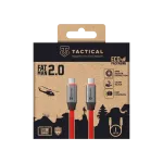 Tactical Fat Man 2.0 USB-C/USB-C Cable 1m / red