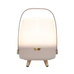Kooduu Lite-up Play Mini 2.0 ne&scaron;iojama LED lempa su JBL garsiakalbiu, 1,5 W, 2700 K, 2200 mAh, Sand
