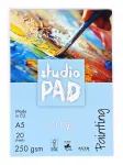 Tapybos bloknotas "Studio" A5/20l 250g, kieta nugarėle