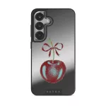 Pick It - Samsung Galaxy S25 Plus Case, Elite Mirror Dark (Magnetic) / Silver