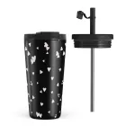 Love Notes - Travel Mug, 500 ml / Flap & Straw Set