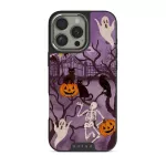Trick or Treat - iPhone 16 Pro Case, Elite Dark (MagSafe) / Silver