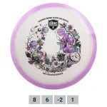 Diskgolfo diskas Fairway Driver NEO HORIZON ESSENCE Astral Bloom Candance Burge series Purple