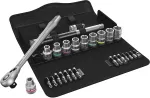 &bdquo;Wera 8100 SC 11 Zyklop Metal&ldquo; ratchetų rinkinys &ndash; perjungimo svirtis, 1/2 colio pavara, im