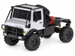 Nuotoliniu būdu valdomas visureigis U4000 MN-333, 4WD, 1:18, 2,4 GHz, LED žibintai, sidabrinis, RC0767