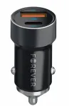 Forever CC-06 USB-C / USB Car Charger + USB-C - USB-C Cable
