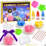 DIY Candle Making Kit CANDLE FACTORY - scented and colorful ZA6579