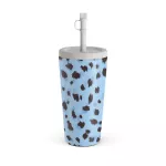 Barely Awake - Travel Mug, 500 ml / Straw