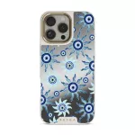 Blue Gaze - iPhone 16 Pro Max Case, Elite Mirror Light (MagSafe) / Gold