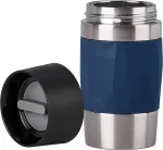 Emsa Travel Mug Compact thermal mug 0.3 liters (dark blue, screw cap)