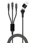Maxlife ALLin1 66W USB / USB-C / Lightning / 2x USB-C Cable 1m