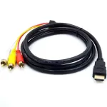 HDMI cable with 3RCA Audio & Video