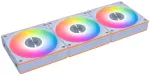 &bdquo;Lian Li&ldquo; &bdquo;UNI FAN CL FLEX&ldquo; belaidis PWM ventiliatorius, ARGB &ndash; 120 mm, baltas, 3 vnt. rinkinys