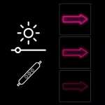 SNL107PK Style Neon Lights Arrow pink