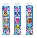 Figurka Littlest Pet Shop LITTLEST PET SHOP PET TRIO IN TUBE ASS MIX