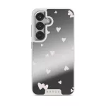 Love Notes - Samsung Galaxy S25 Case, Elite Mirror Light (Magnetic) / Silver