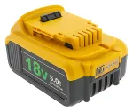 PATONA Premium Akumuliatorius DeWalt DCB184 (18V 5.0Ah XR) Juodas, Geltonas