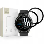 Hofi Szkło hybrydowe Tech-Protect Glass Flex+ do Garmin Venu 4 45mm Black [2 PACK]