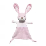Žaislinė antklodė &ndash; 95120 &ndash; MILUŚ &ndash; BUNNY &ndash; ROŽINĖ &ndash; dydis 25 cm