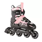 NH18366A 2in1 PINK AND WHITE SIZE M. S(31-34) INLINE SKATES WITH DIM. TUL. ICE HOCKEY NILS EXTREME