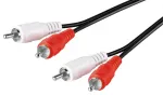 Garso kabelis Goobay 50030 Stereo RCA cable 2x RCA 5m