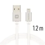 Swissten Textile Fast Charge 3A Lightning Data and Charging Cable 1.2m