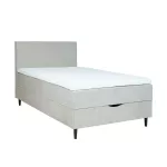 Continental bed LAARA 120x200cm, dark beige