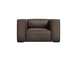 Genuine Leather Armchair, "Turin", 1 Seat, 113x95x68 Made in Europe