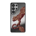 Instinct - Samsung Galaxy S25 Ultra Case, Elite Mirror Dark (Magnetic) / Silver