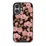 Desert Rose - iPhone 16 Case, Elite Dark (MagSafe) / Silver