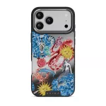 Aegean Affair - iPhone 17 Pro Max Case, Elite Mirror Dark (MagSafe) / Silver