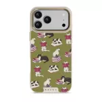 Curious Cat - iPhone 17 Pro Max Case, Elite Light (MagSafe) / Gold