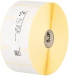 Zebra Label, Paper, 76.2x44.5mm, Direct Thermal, Z-Select 2000D Removable, Removable Adhesive, 19mm Core, Perforation and Black Mark
