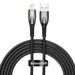 Baseus Glimmer Series cable USB-A - Lightning 480Mb/s 2.4A 2m black