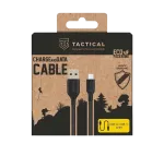 Tactical Stitch Thread USB-A/USB-C Cable 0.3m / black