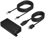 POLY POE++ 65W 2.5G ADAPTER | WITH 3.66M CAT6A CABLE AND POWER