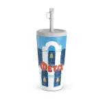 Feta - Travel Mug, 500 ml / Straw