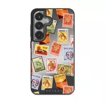 Paradise - Samsung Galaxy S25 Case, Elite Mirror Dark (Magnetic) / Silver