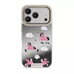 Cloud Hopping - iPhone 17 Pro Case, Elite Mirror Light (MagSafe) / Gold