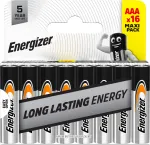 Baterijos - Energizer Everyday AAA/LR03 DHP16, 16 Vnt.
