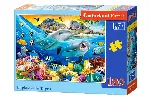 Dėlionė 180 vnt. Delfinai tropikuose