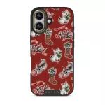 Merry Kitty - iPhone 17 Case, Elite Dark (MagSafe) / Gold