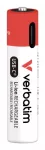 Verbatim 30250 USB-C Įkraunamos baterijos Li-ion AAA 500mAh (4 vnt pakuotėje)