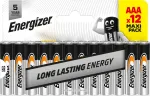 Baterija &ndash; &bdquo;Energizer Everyday&ldquo; AAA/LR03 DHP12, 12 vnt.