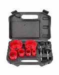AWTOOLS BIMETAL HOLE SAW SET 8 pcs. 22-73mm