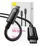 Baseus USB-C to USB-C cable Tungsten Gold 240W 3m (black)