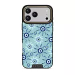 Blue Gaze - iPhone 17 Pro Max Case, Elite Dark (MagSafe) / Gold