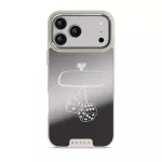 City Lights - iPhone 17 Pro Max Case, Elite Mirror Light (MagSafe) / Silver