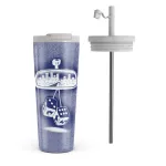 City Lights - Travel Mug, 700 ml / Flap & Straw Set